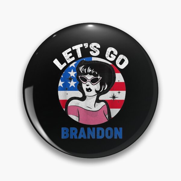 Item preview, Lets Go Brandon Conservative US Flag designed and sold by Nancyvanpruisen.