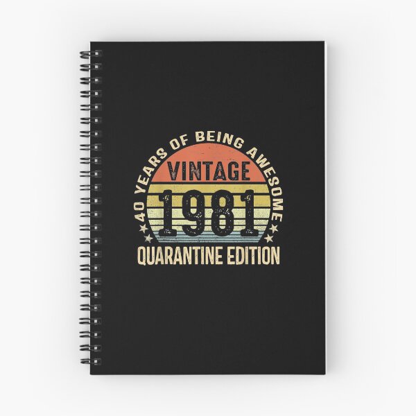 Item preview, 1981 Birthday 40 Years Old Quarantine Edition Vintage designed and sold by KeeganshiAon.