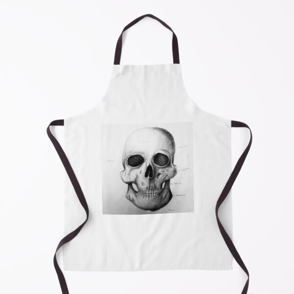Item preview, Skull Drawing Labeled designed and sold by DanaRenae.