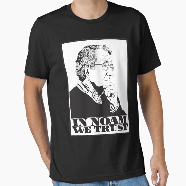 Item preview, In Noam We Trust - Noam Chomsky Design - Liberal Activist, Author, Professor - Gift for Liberal and Political Science Majors 67 designed and sold by VenkataRb.