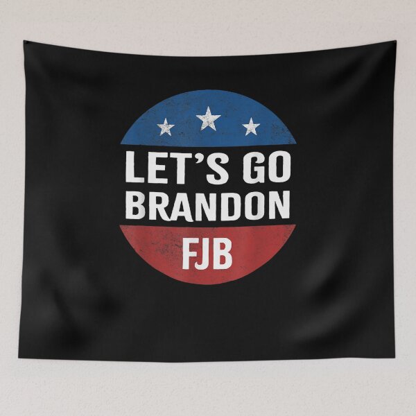 Item preview, Lets Go Brandon Conservative US Flag Gift designed and sold by Nancyvanpruisen.