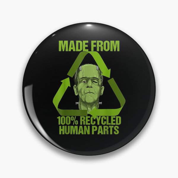 Item preview, Frankenstein Made From 100 Recycled Human Parts Halloween designed and sold by nellieharper.