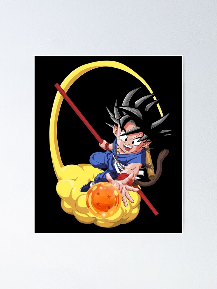 Póster «Chico lindo Goku Dragon Ball Z» de LindaUS | Redbubble