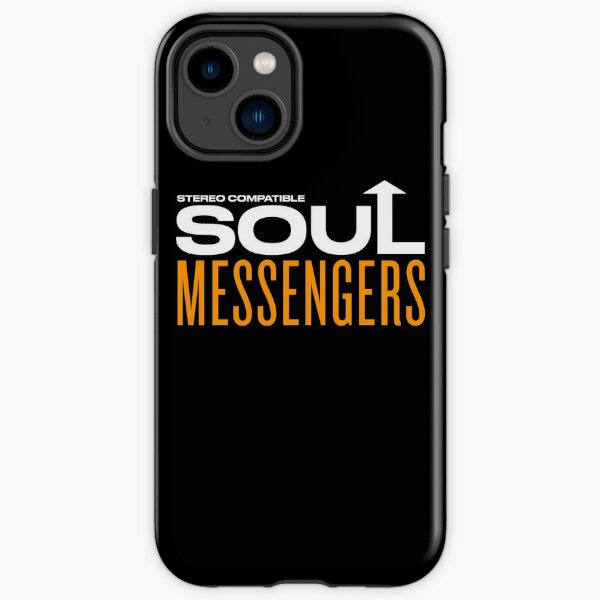 Soul Messengers - Stereo Compatible (White Text) iPhone Tough Case