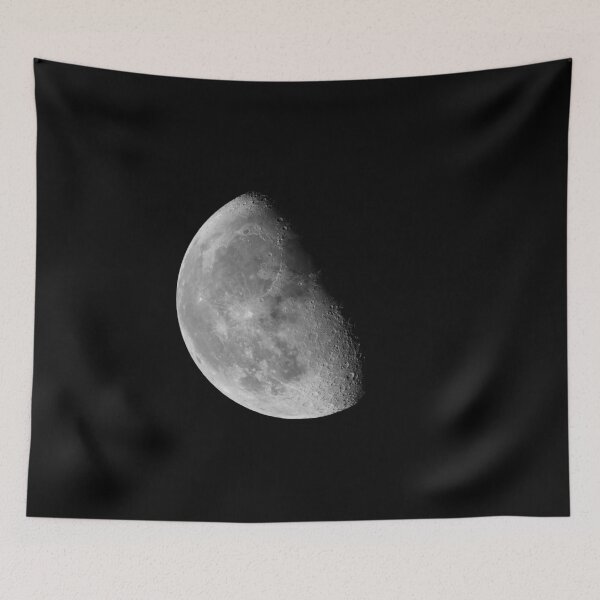 Item preview, Waning gibbous Moon on black sky designed and sold by Lukasz Szczepanski.