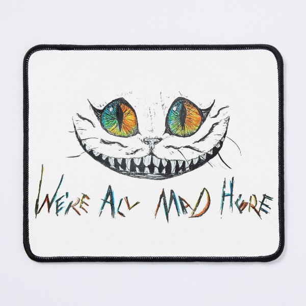 Item preview, We're All Mad Here Cheshire Cat designed and sold by Deming Fischer.