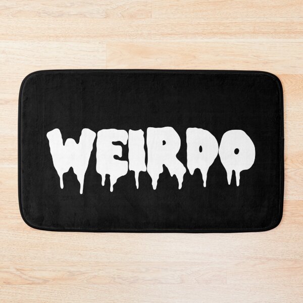 Item preview, Weirdo Gothic Black White Dripping Word 90s Slogan designed and sold by JessicaAmber.