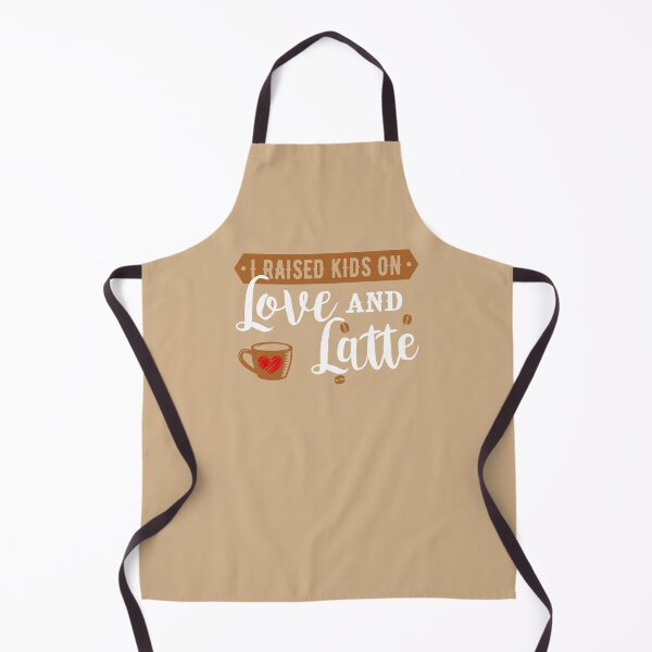 Item preview, I Raised Kids On Love And Latte designed and sold by GuwdTCo.