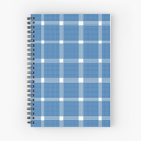 Item preview, Criss Cross Wide Line Pattern in Blue designed and sold by Neil Feigeles.