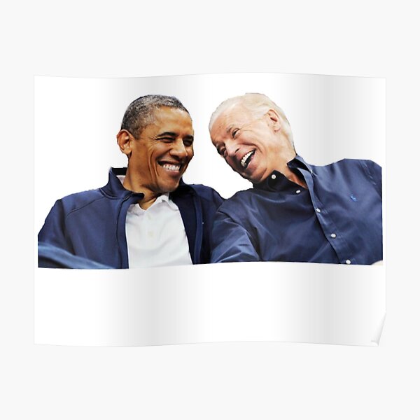 bff obama joe Poster