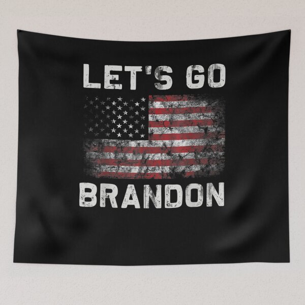 Item preview, Lets Go Brandon Let's Go Brandon Us Flag Colors designed and sold by Nancyvanpruisen.