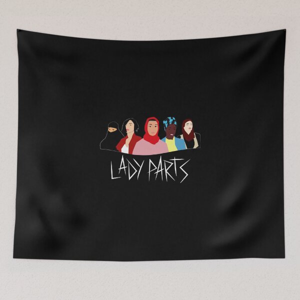 Artikelvorschau, Lady Parts Band! Sticker entworfen und verkauft von steelehine.
