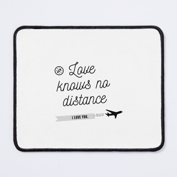 Item preview, LOVE KNOWS NO DISTANCE designed and sold by LiftMyMood.