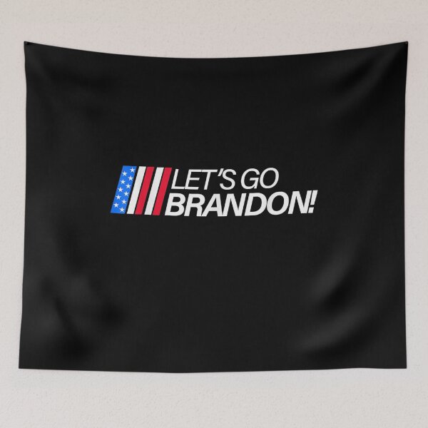 Item preview, Let's Go Brandon America Flag designed and sold by Nancyvanpruisen.