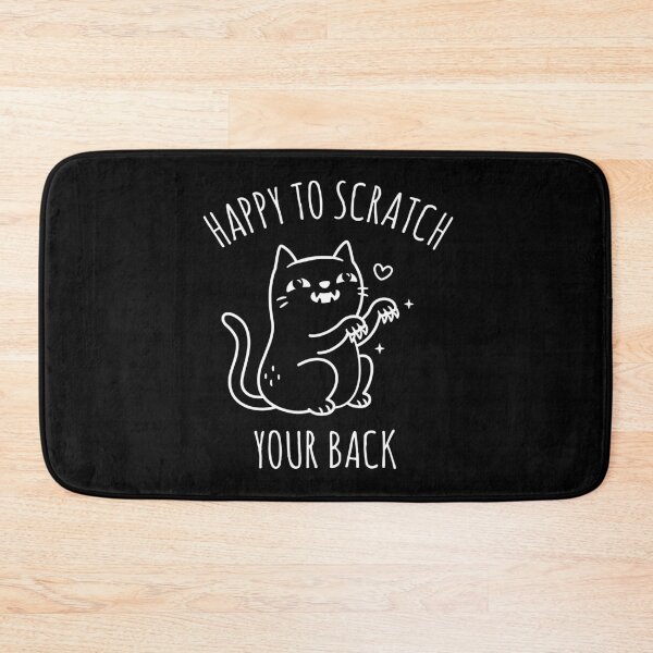 Item preview, Cat With Sharp Claws Happy To Scratch Your Back designed and sold by rustydoodle.