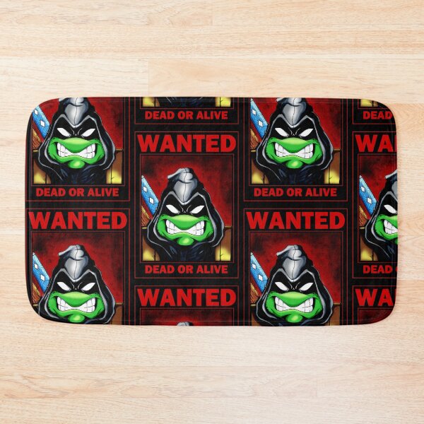 Item preview, WANTED LAST RONIN TURTLE B designed and sold by Shell Shocked Studio.