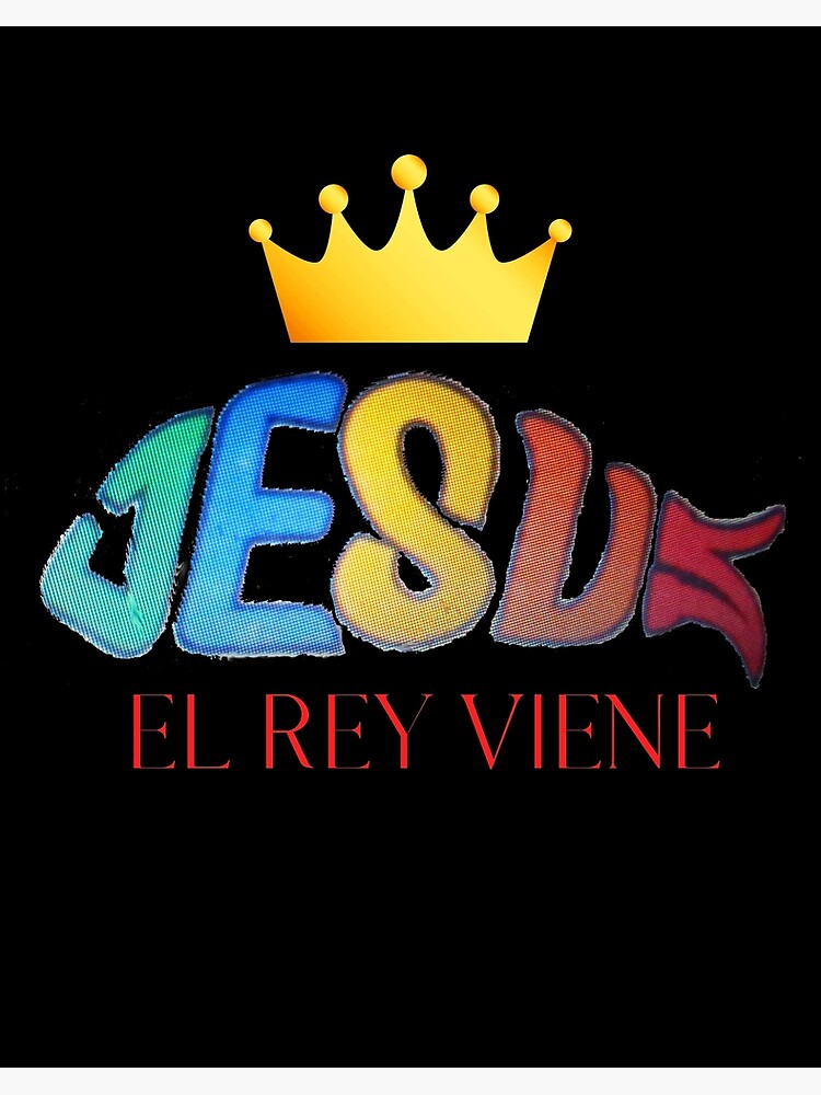 El Rey Viene Jesus Sweatshirt Christian Jumper El Rey Viene Jesus Sweatshirt Christian Jumper