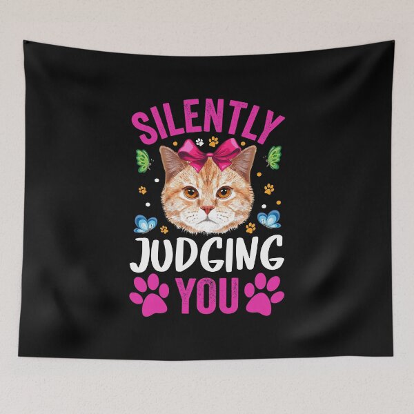 Item preview, Silently Judging You Cat Lover designed and sold by DAFIN.
