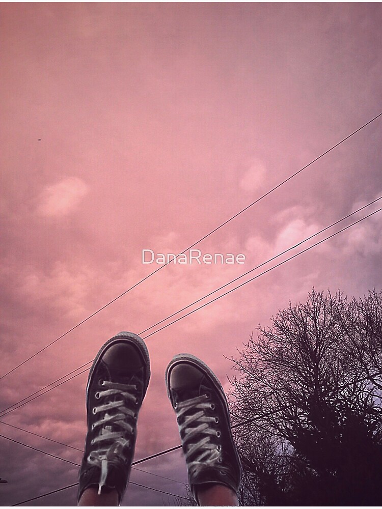 "Feet in the Air with Sky" Sticker for Sale by DanaRenae Redbubble