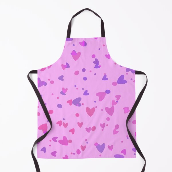 Item preview, Girly pink and purple heart pattern designed and sold by Smiley-10.