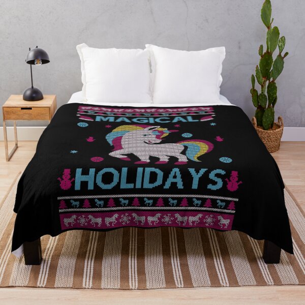 Item preview, Magical Holidays Christmas Unicorn designed and sold by angelusdark.