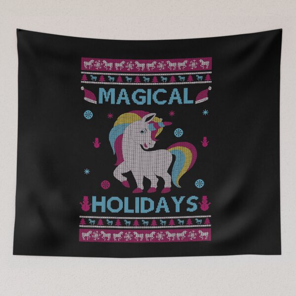 Item preview, Magical Holidays Christmas Unicorn designed and sold by angelusdark.