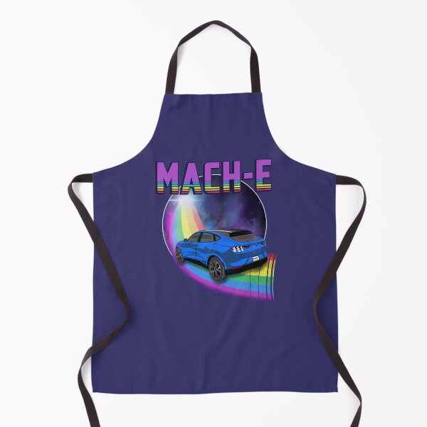 Item preview, Mach-E Rides the Rainbow Galaxy in Grabber Blue designed and sold by zealology.