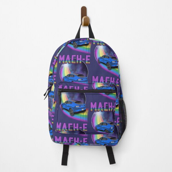 Item preview, Mach-E Rides the Rainbow Galaxy in Grabber Blue designed and sold by zealology.