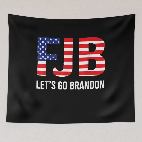 Item preview, Lets Go Brandon Conservative US Flag Gift designed and sold by Nancyvanpruisen.