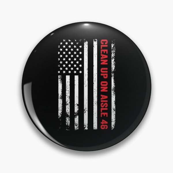 Item preview, Anti Biden Impeach 46 8646 Clean Up On Aisle 46 Pro USA Flag Sweatshirt designed and sold by burtonbarrett.