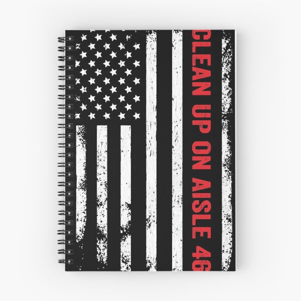 Item preview, Anti Biden Impeach 46 8646 Clean Up On Aisle 46 Pro USA Flag Sweatshirt designed and sold by burtonbarrett.