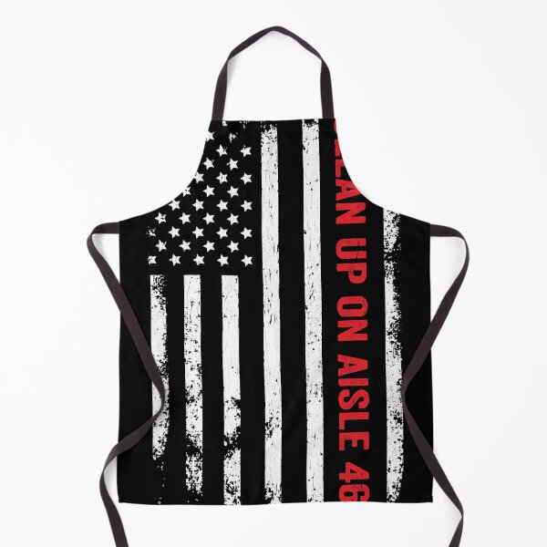Item preview, Anti Biden Impeach 46 8646 Clean Up On Aisle 46 Pro USA Flag Sweatshirt designed and sold by burtonbarrett.
