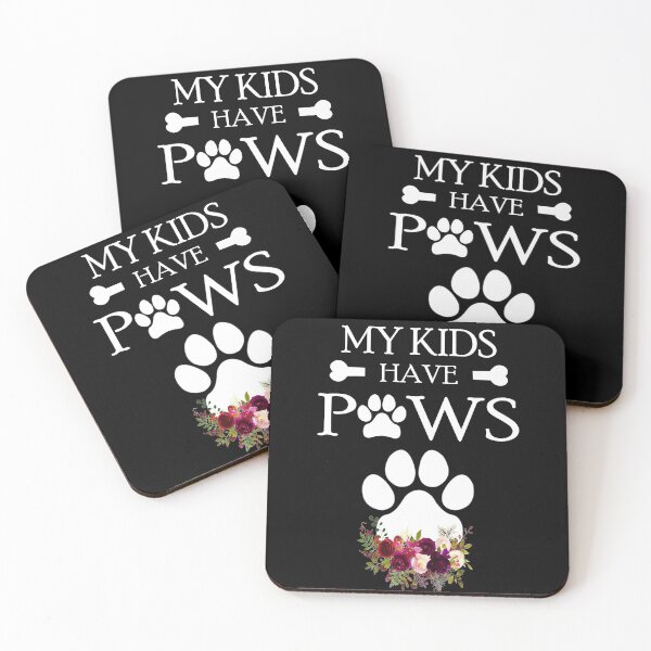 Item preview, paws my kid is dog designed and sold by Abomayday.