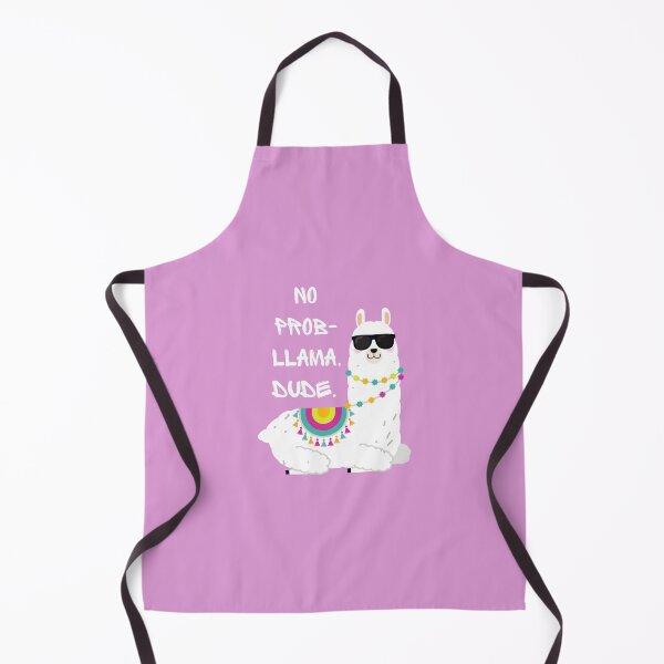 Item preview, No Prob-llama, Dude - Pink designed and sold by writeshaz.