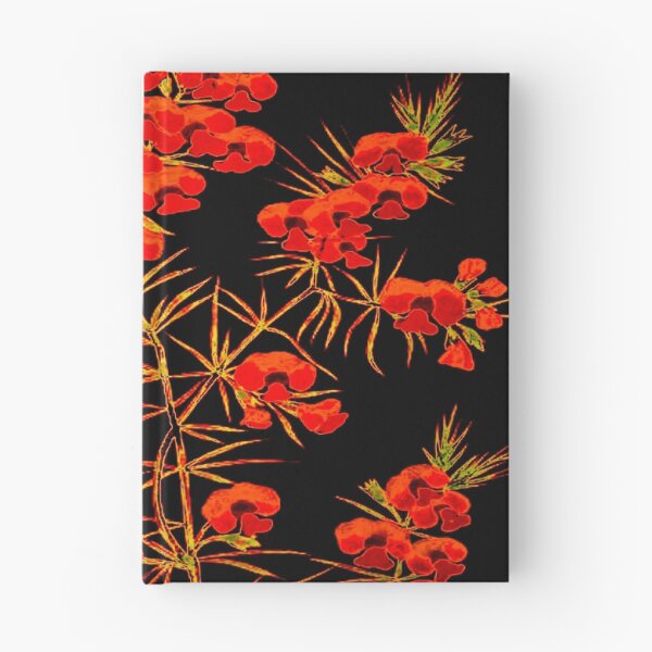 Item preview, red berries on black background designed and sold by clemfloral.