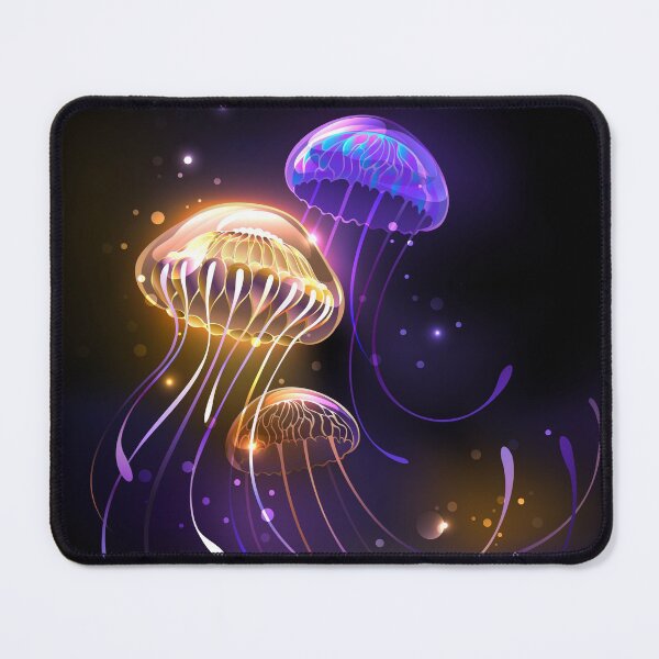 Item preview, Three Glowing Jellyfish designed and sold by Blackmoon9.