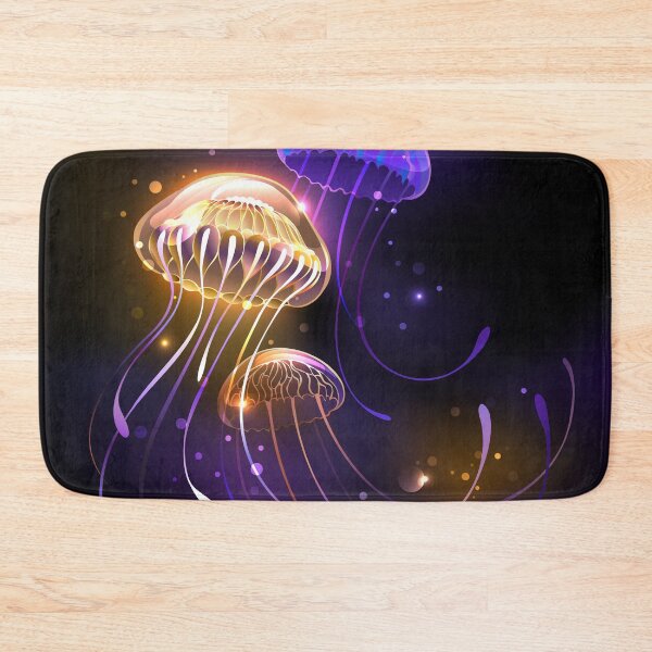 Item preview, Three Glowing Jellyfish designed and sold by Blackmoon9.