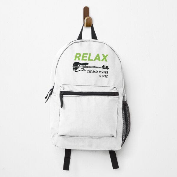 Item preview, Relax The Bass Player Is Here P-Style Bass Guitar Light Theme designed and sold by nightsworthy.