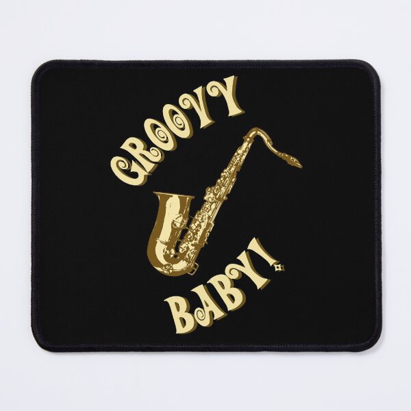 Aperçu de l'œuvre Joueur de saxophone Groovy Baby créée et vendue par Legit Hooligan.