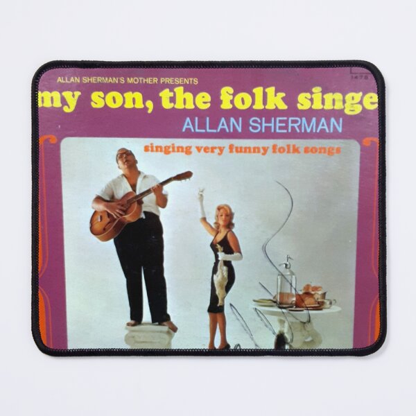 Item preview, Allan Sherman, comedy, My Son The Folk Singer, Yiddish, Jewish designed and sold by Vintaged.