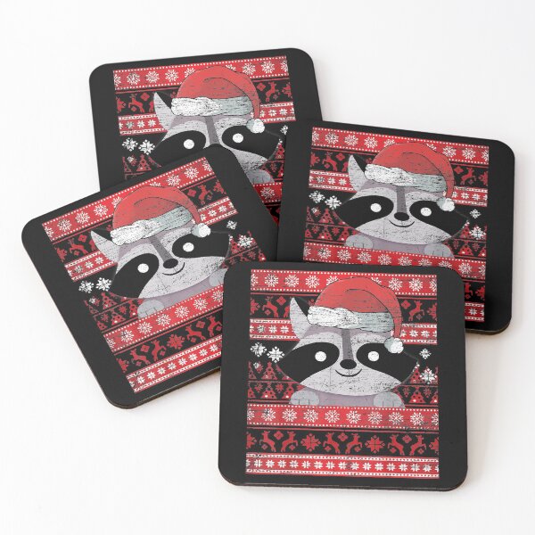 Item preview, Zookeeper Raccoon Gifts Ugly Christmas Racoon designed and sold by bosgrmarjopp95.
