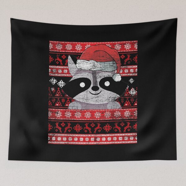 Item preview, Zookeeper Raccoon Gifts Ugly Christmas Racoon designed and sold by bosgrmarjopp95.
