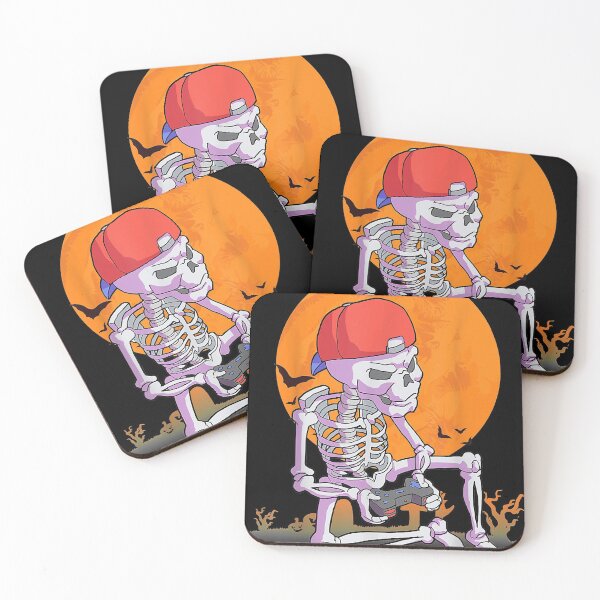 Item preview, Halloween Shirt Men Boys Gamer Gaming Skeleton Shirt Boys designed and sold by brandmyers.