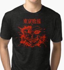 Camiseta de tejido mixto Kaneki Splatter