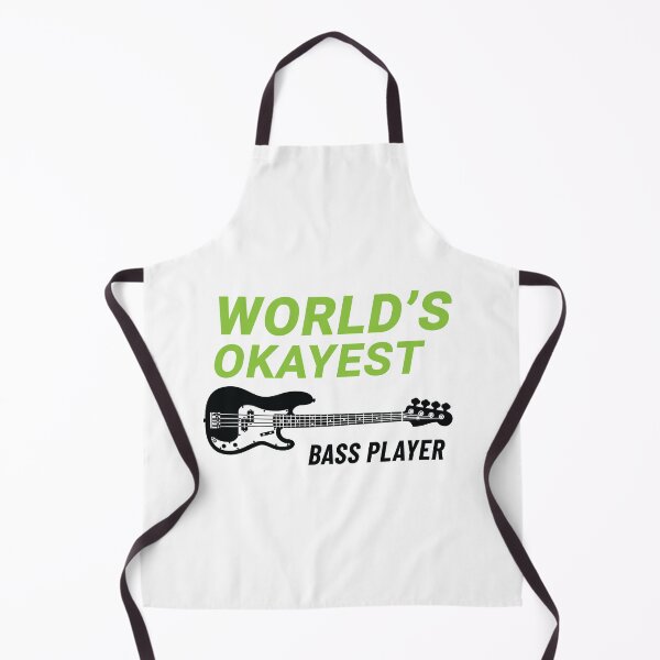 Item preview, World's Okayest Bass Player P-Style Bass Guitar Light Theme designed and sold by nightsworthy.