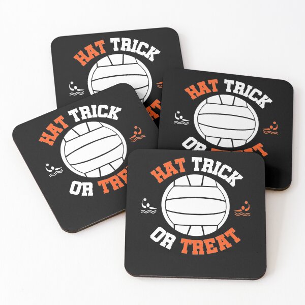 Item preview, Hat Trick Or Treat Halloween In Water Polo Funny designed and sold by EmmiSchramm.
