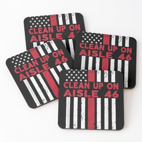 Item preview, Anti-Biden - Clean Up On Aisle 46 - Impeach Biden Political designed and sold by burtonbarrett.