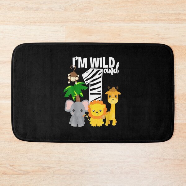 Item preview, Im Wild and 1 Zoo Theme Birthday Safari Jungle Animal designed and sold by MiloszshiZse.