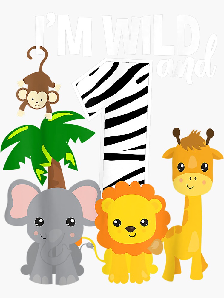 Stickers Animaux de Safari 1