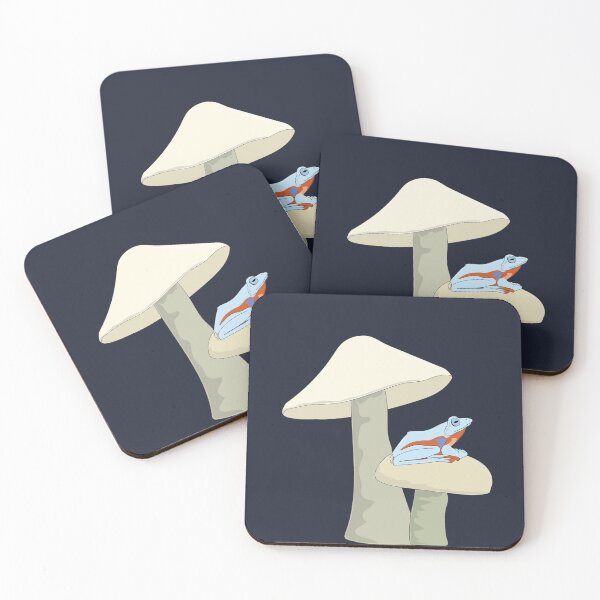 Item preview, Frog on a Mushroom designed and sold by penwah.